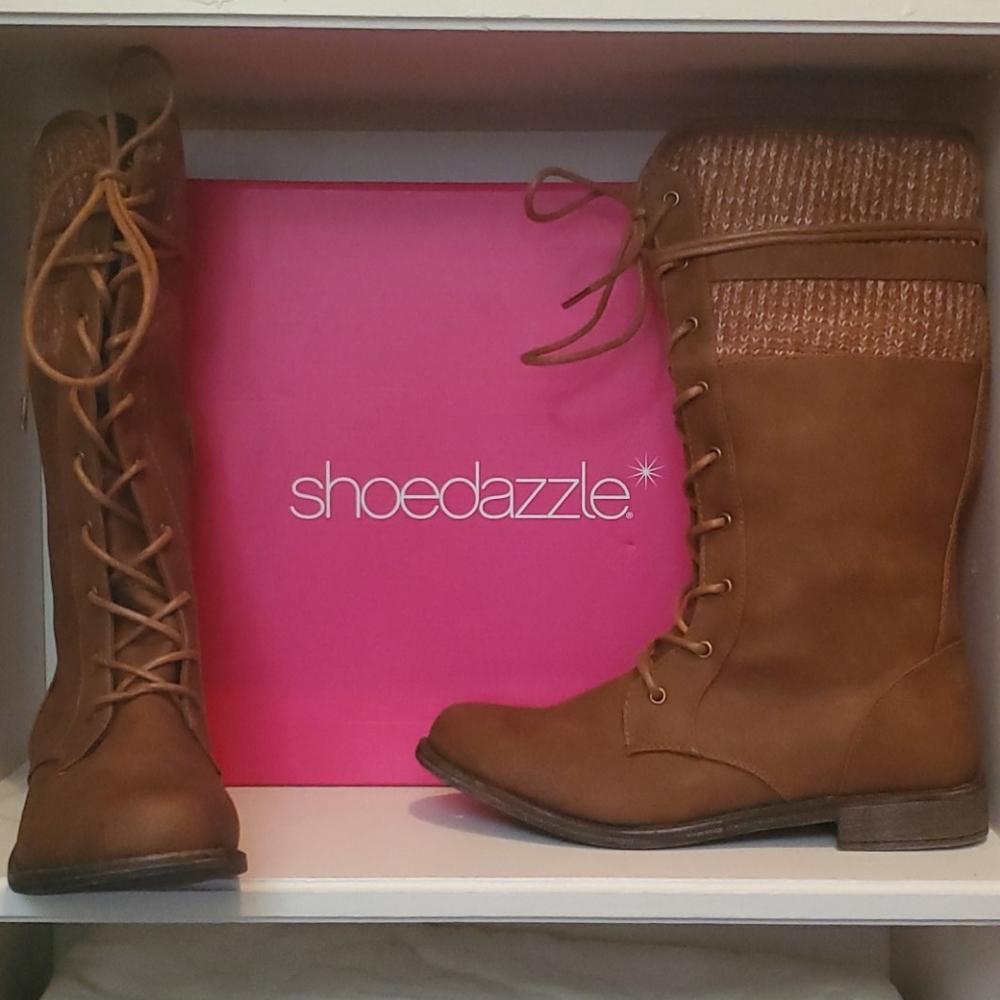 Shoe Dazzle Mid-Calf Boots